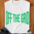Off the Grid Backpacking, Hiking, Camping T-Shirt