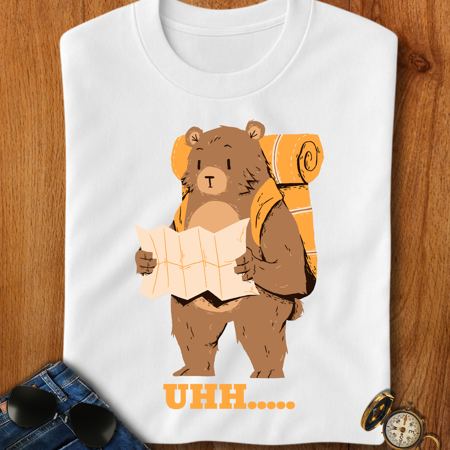 Lost Bear Camping, Hiking, Backpacking T-Shirt