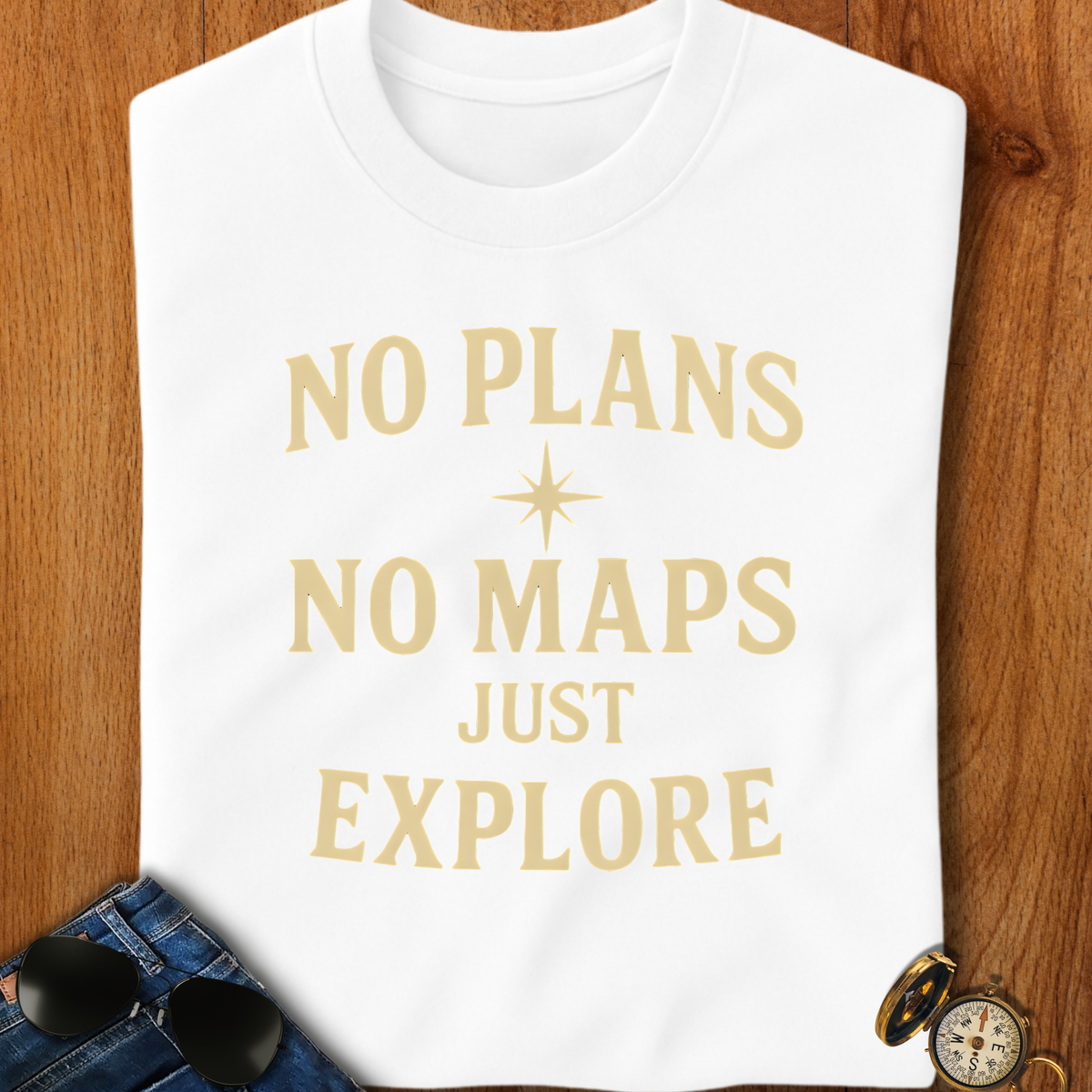 No Plans & No Maps Backpacking T-Shirt