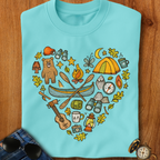 Camping Heart T-Shirt