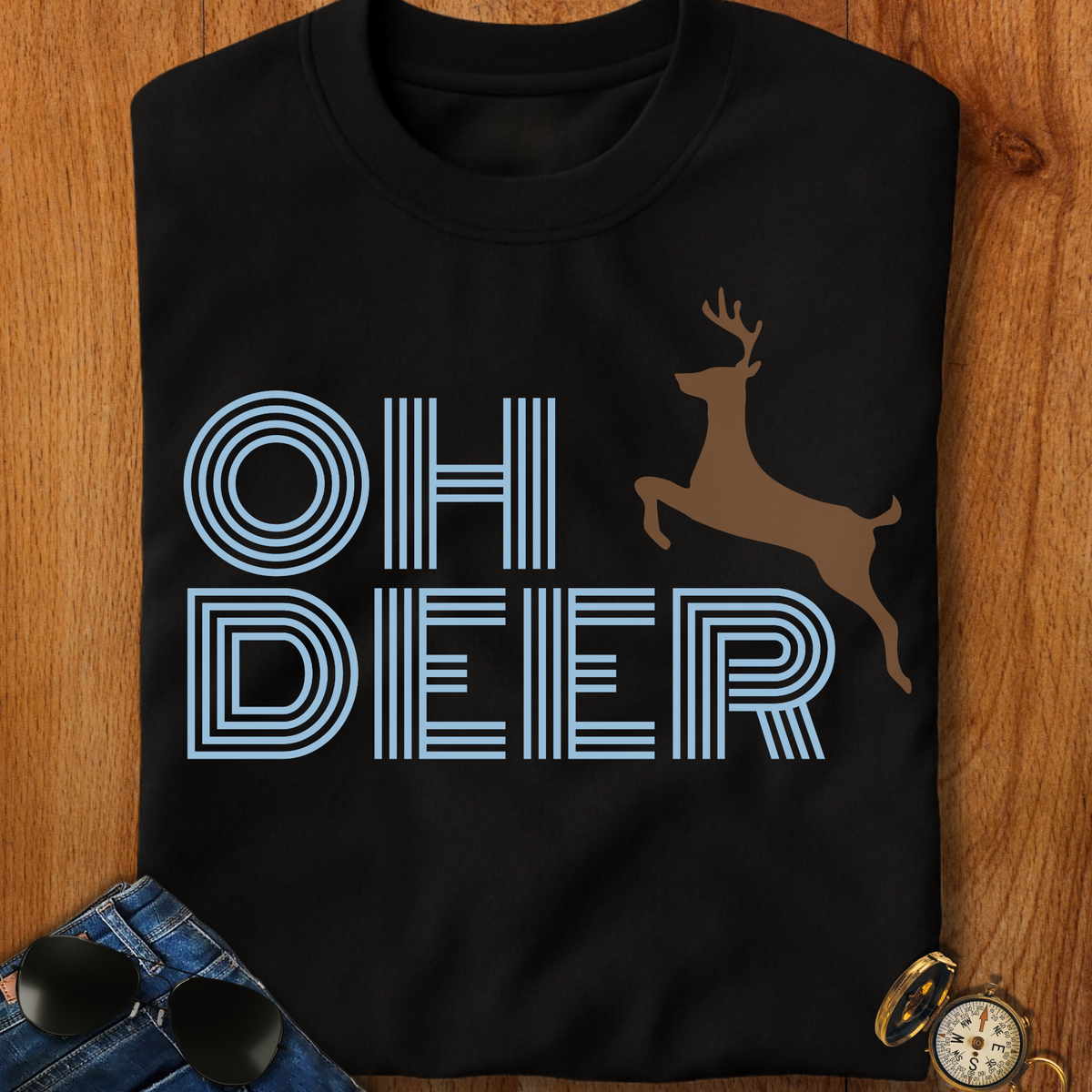 Oh Deer Camping T-Shirt