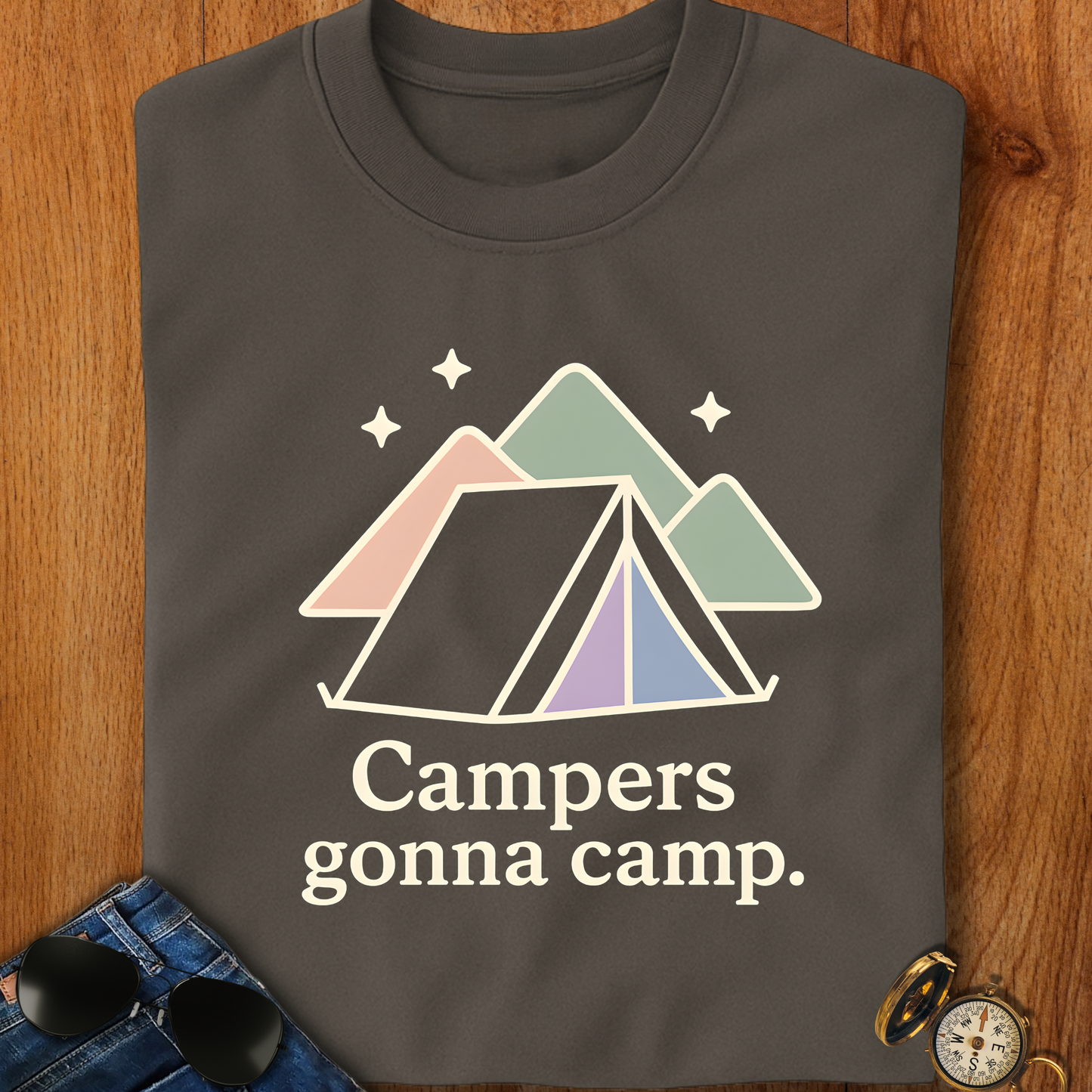 Campers gonna Camp Camping T-Shirt