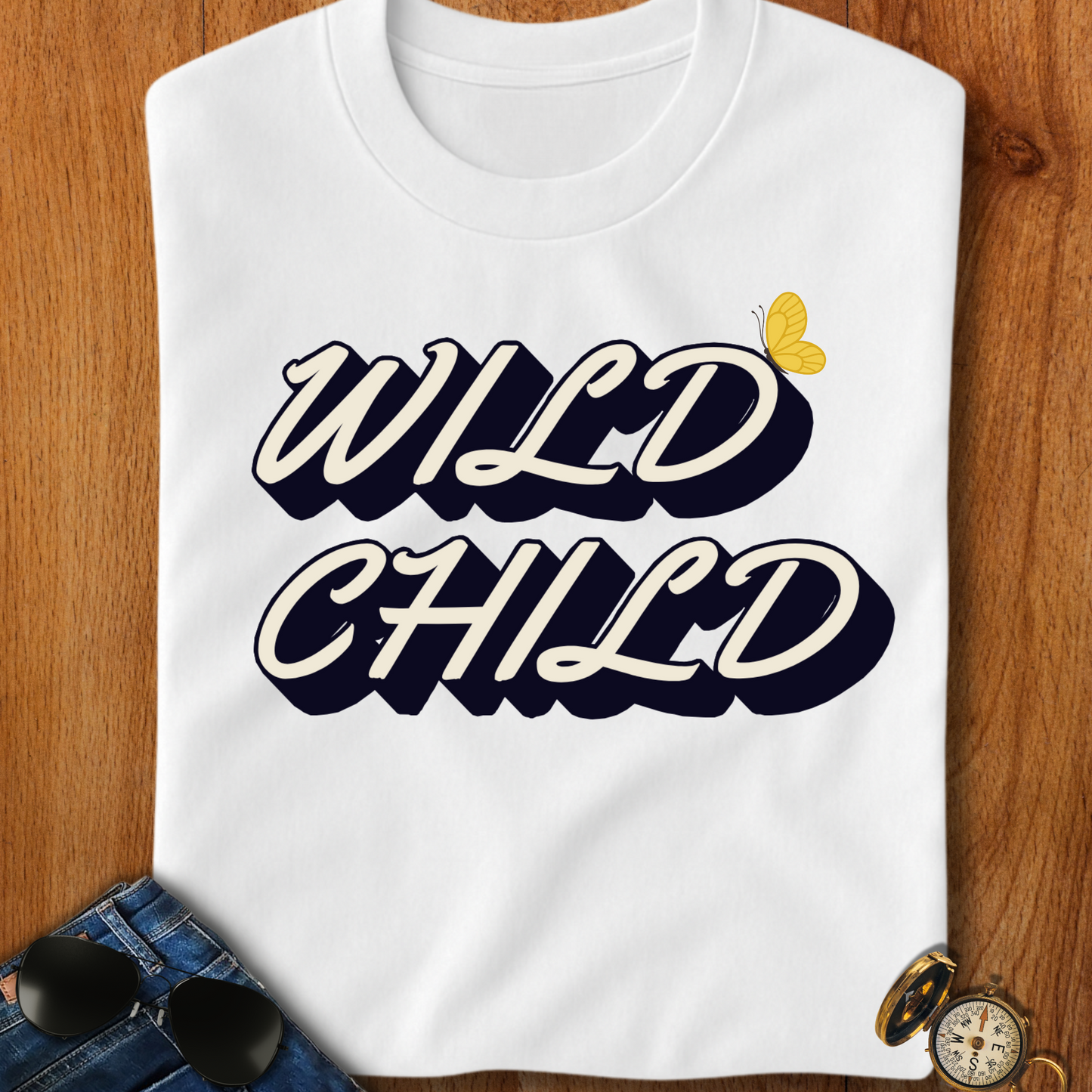 Wild Child Backpacking, Camping, Hiking T-Shirt