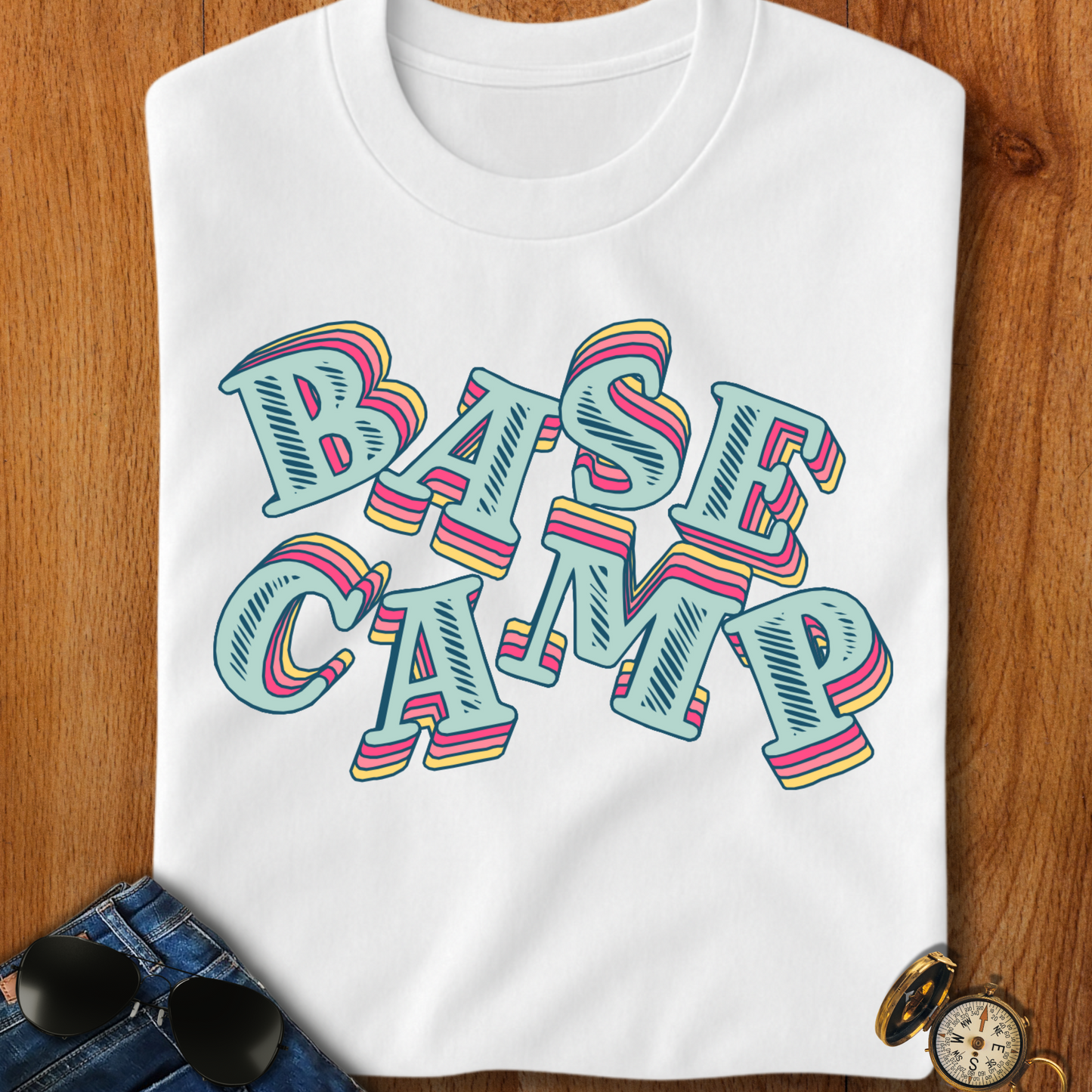 Base Camp Camping T-Shirt