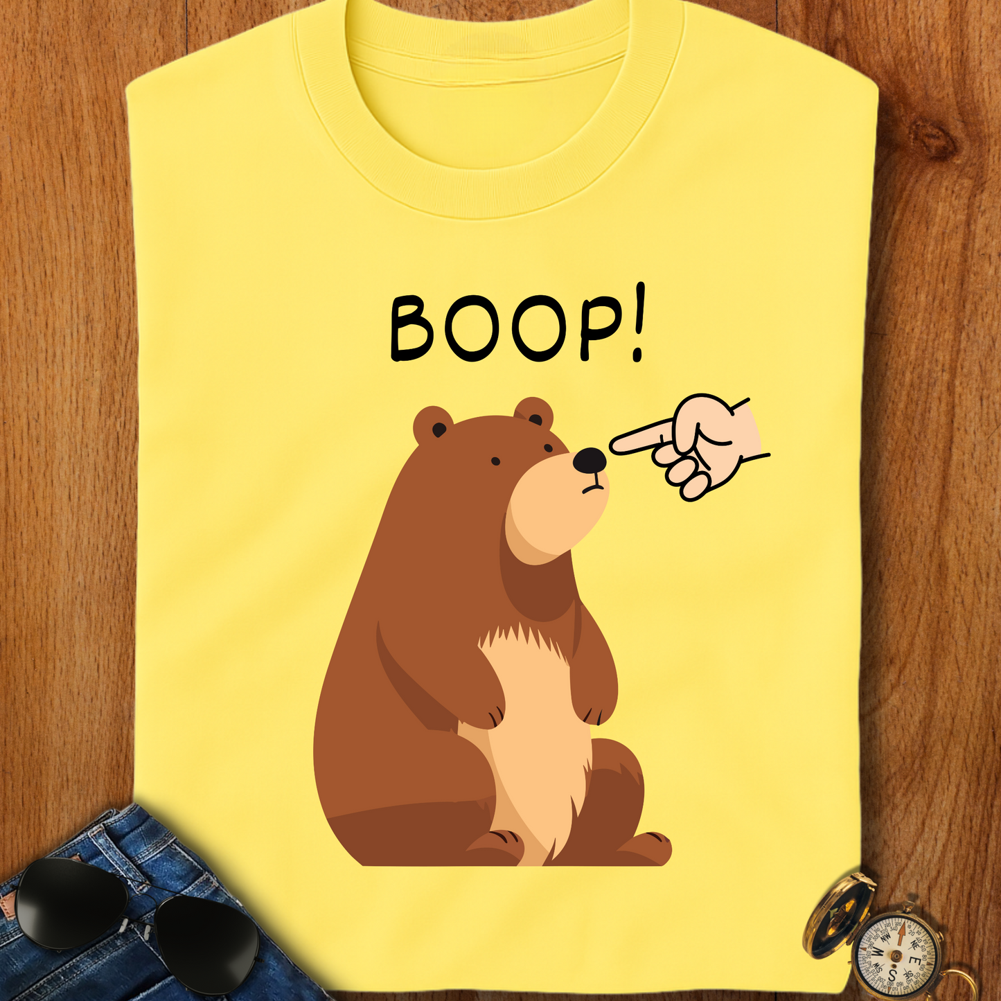 Boop! Bear Hiking, Camping, Backpacking T-Shirt