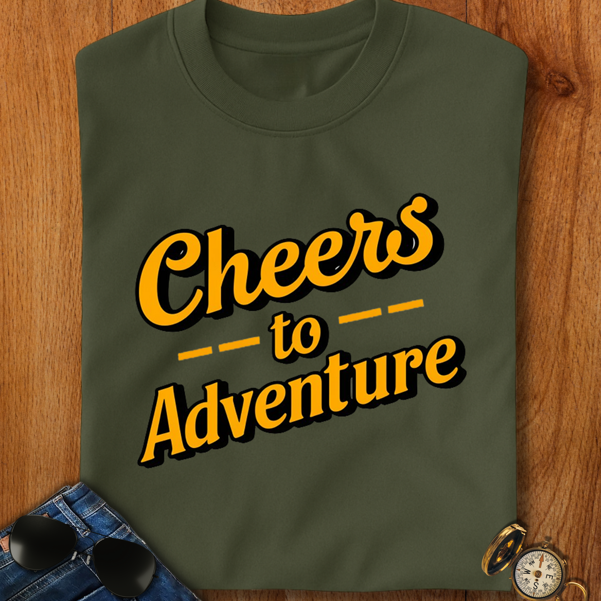 Cheers to Adventure T-Shirt