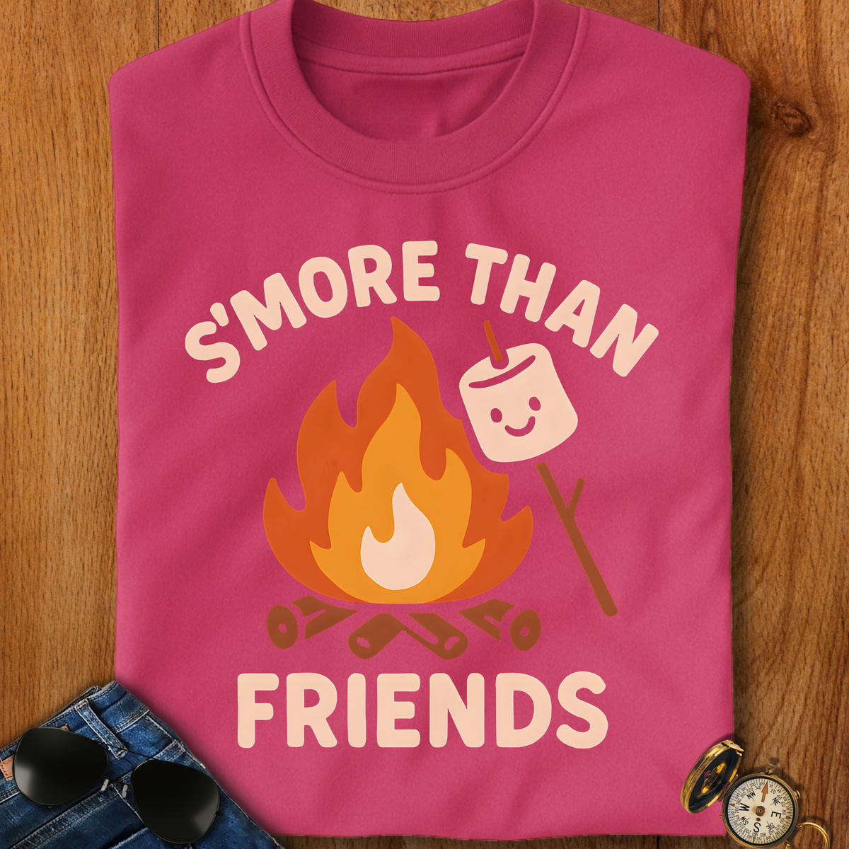 S'more Than Friends Camping T-Shirt