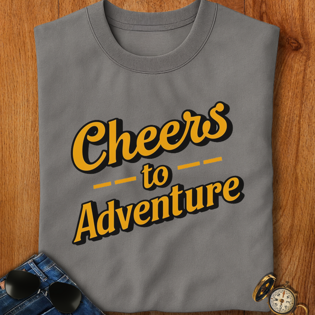 Cheers to Adventure T-Shirt