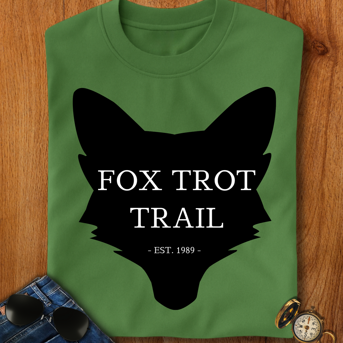 Fox Trot Trail Hiking, Camping, Backpacking T-Shirt