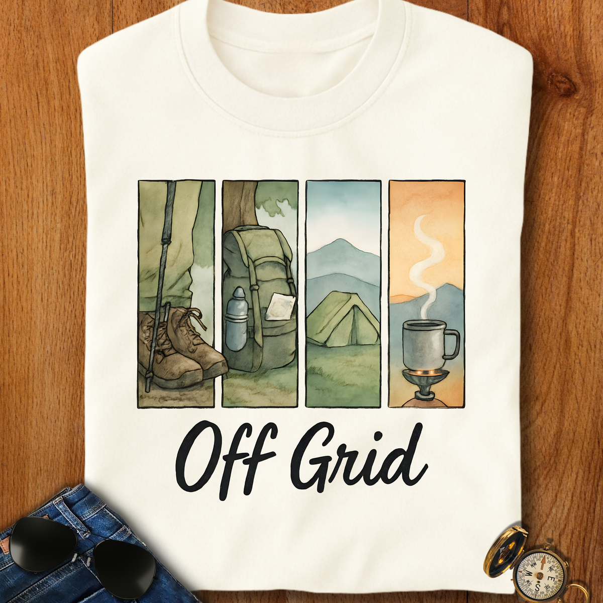 Off Grid Backpacking T-Shirt
