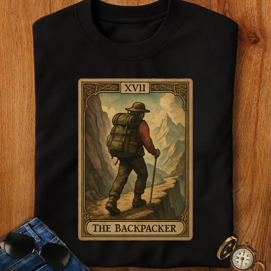 The Backpacker Card Backpacking T-Shirt