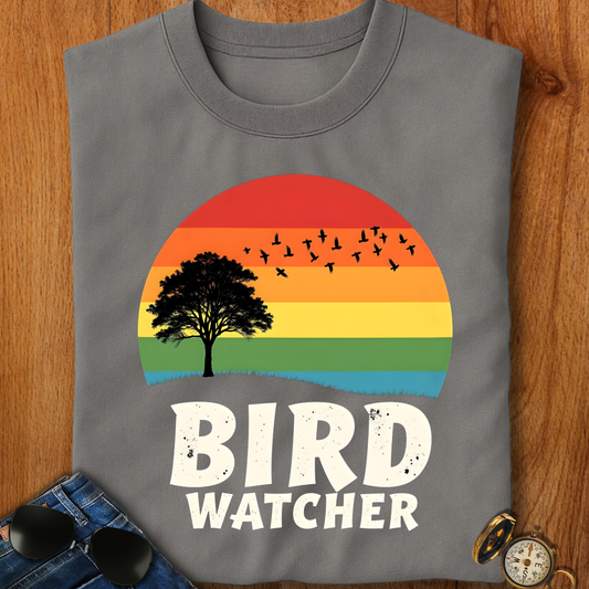Bird Watcher Camping T-Shirt