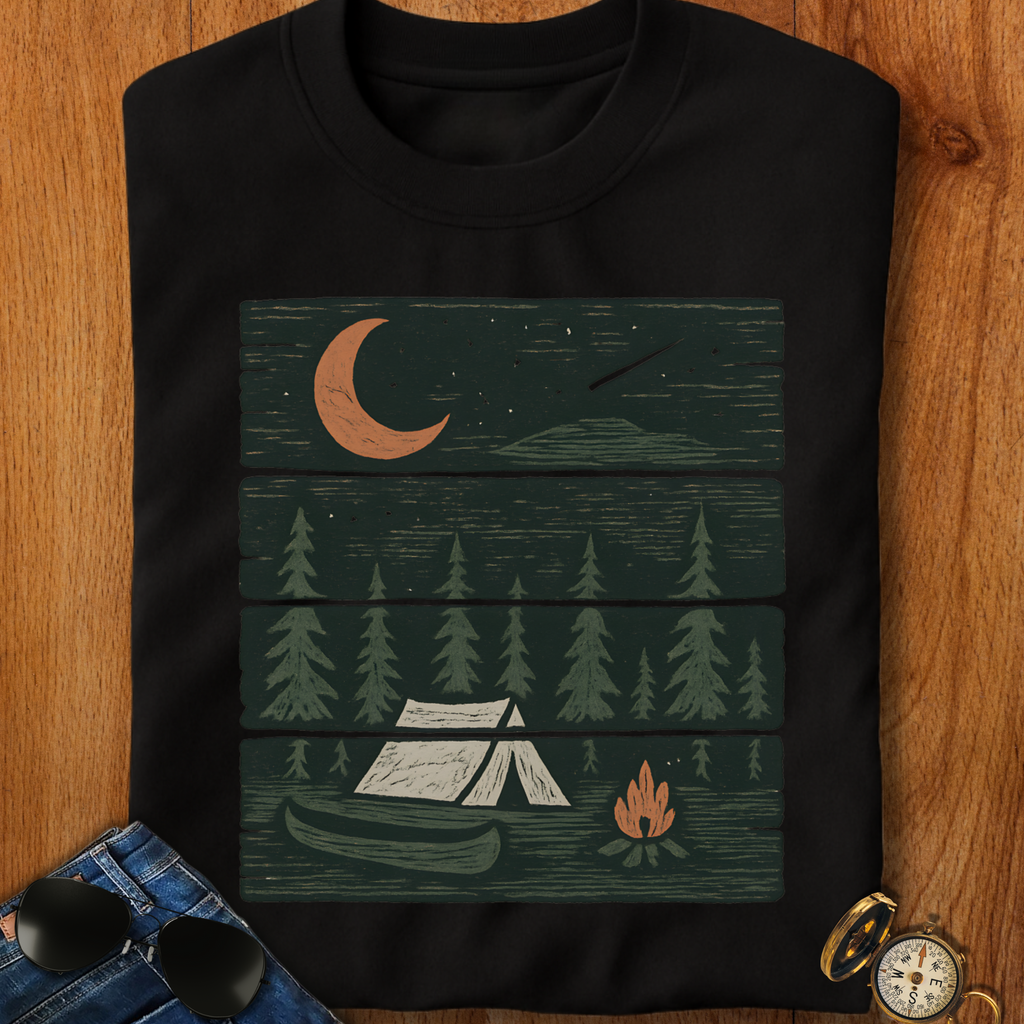 Wilderness Carved Camping T-Shirt