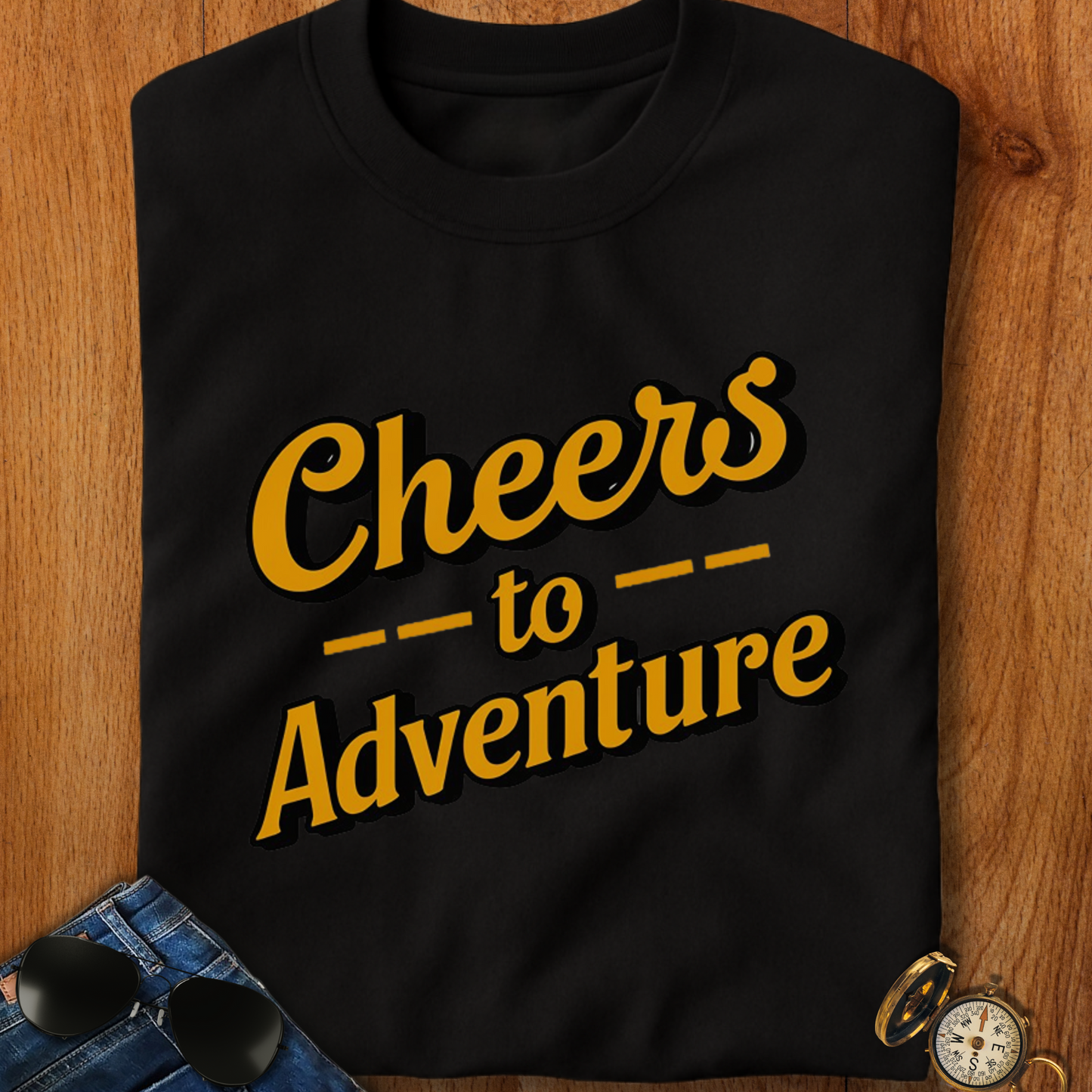 Cheers to Adventure T-Shirt