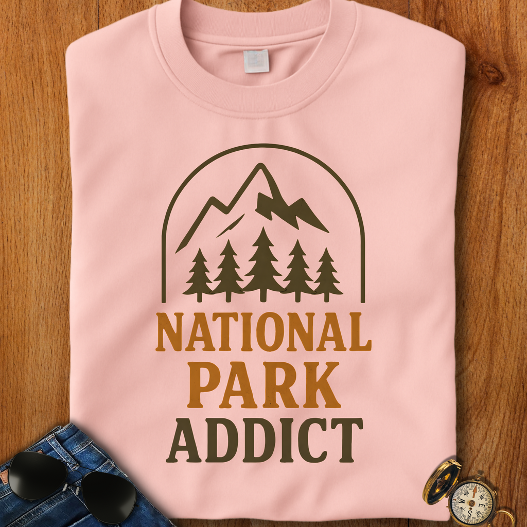 National Park Addict Trekking T-Shirt