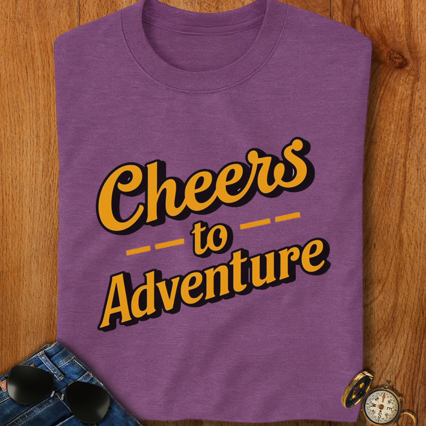 Cheers to Adventure T-Shirt