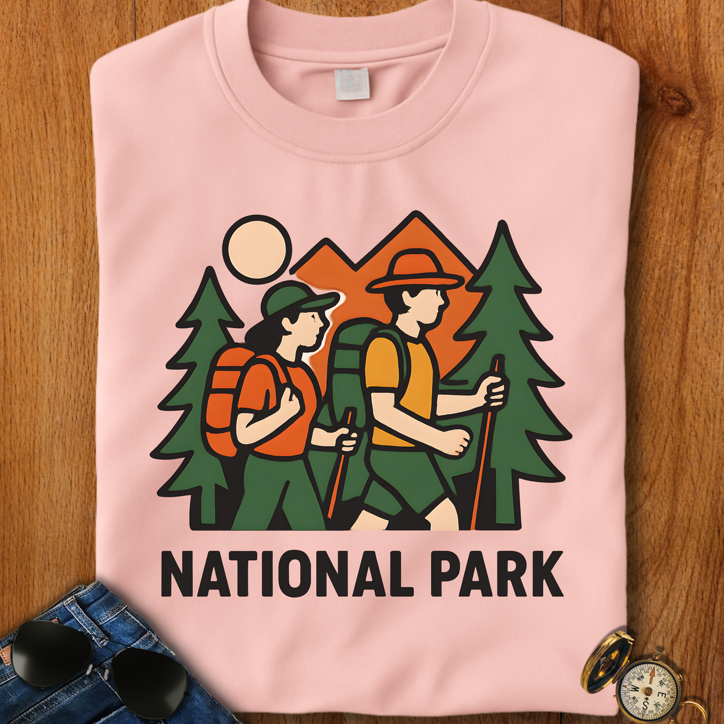 National Park Backpacking T-Shirt
