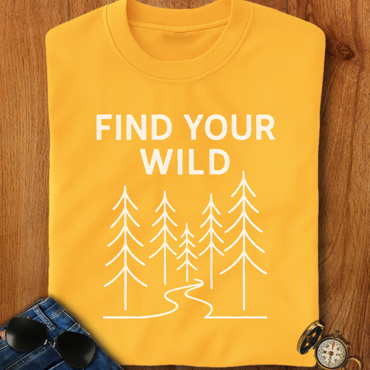 Find Your Wild Camping T-Shirt