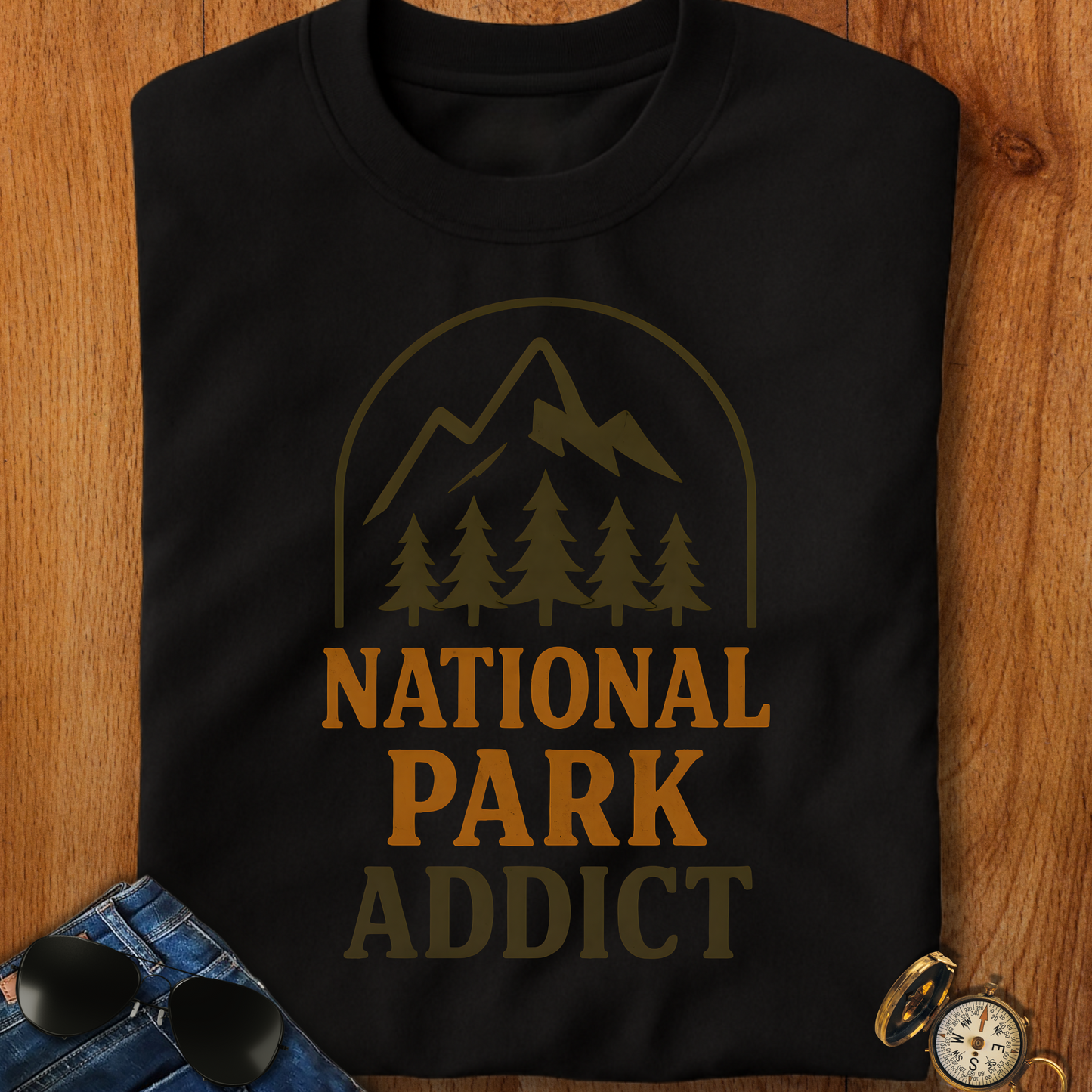 National Park Addict Trekking T-Shirt