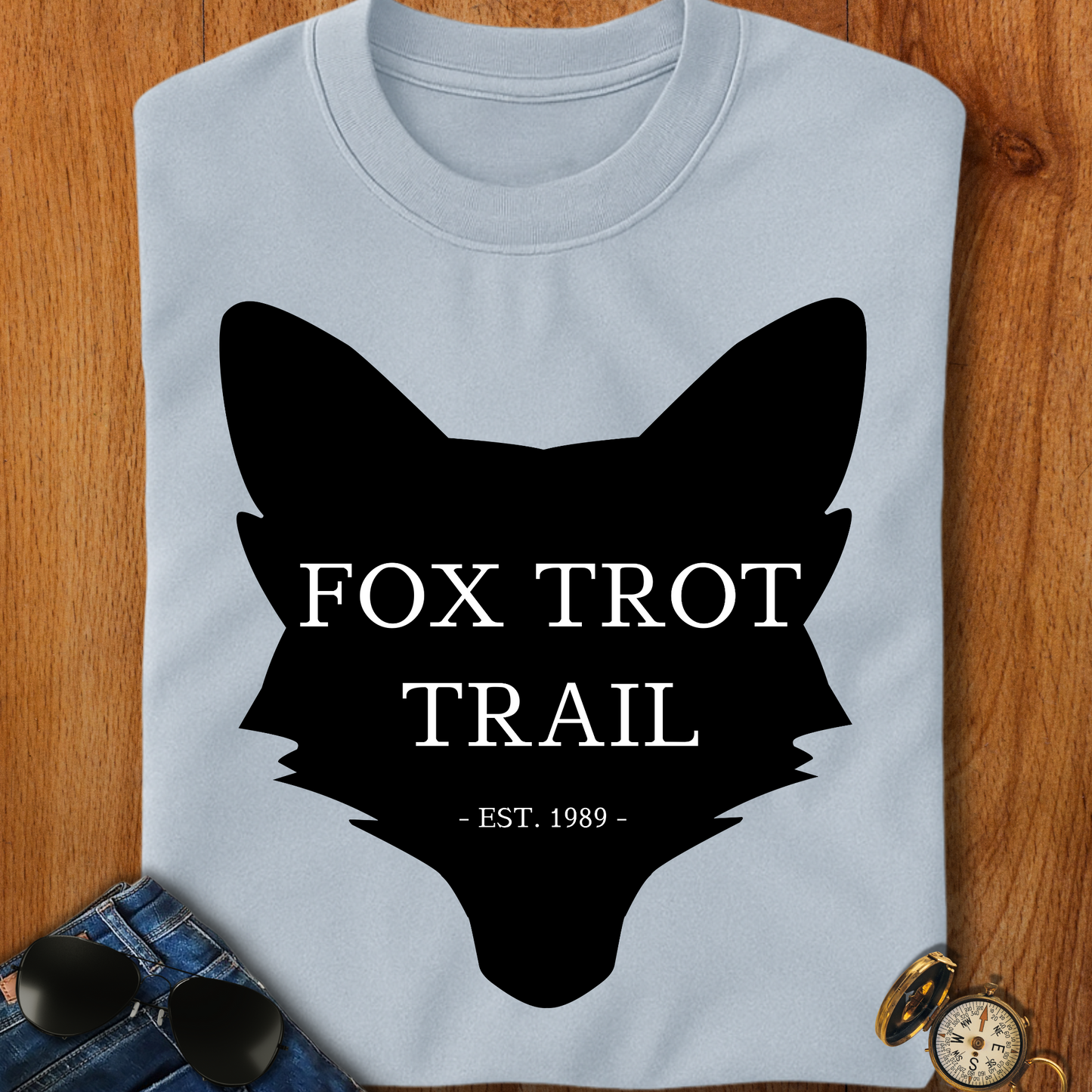 Fox Trot Trail Hiking, Camping, Backpacking T-Shirt