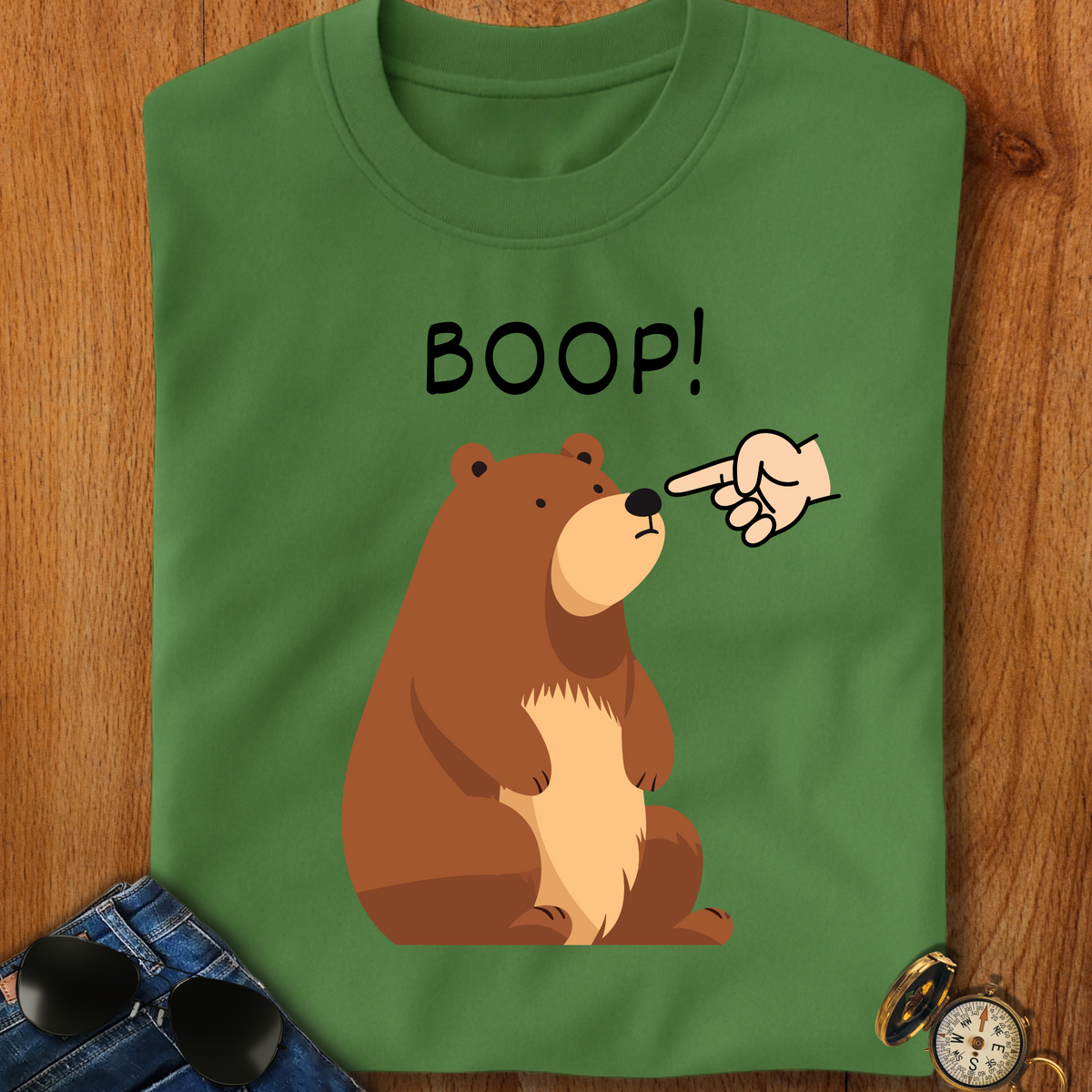 Boop! Bear Hiking, Camping, Backpacking T-Shirt