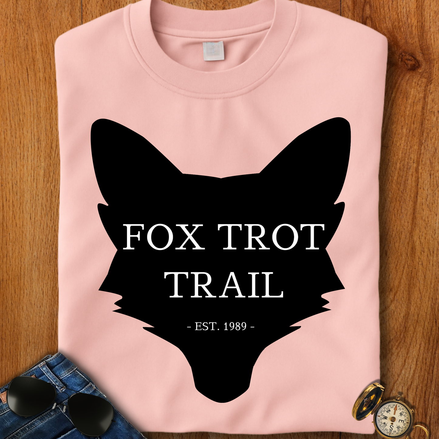 Fox Trot Trail Hiking, Camping, Backpacking T-Shirt