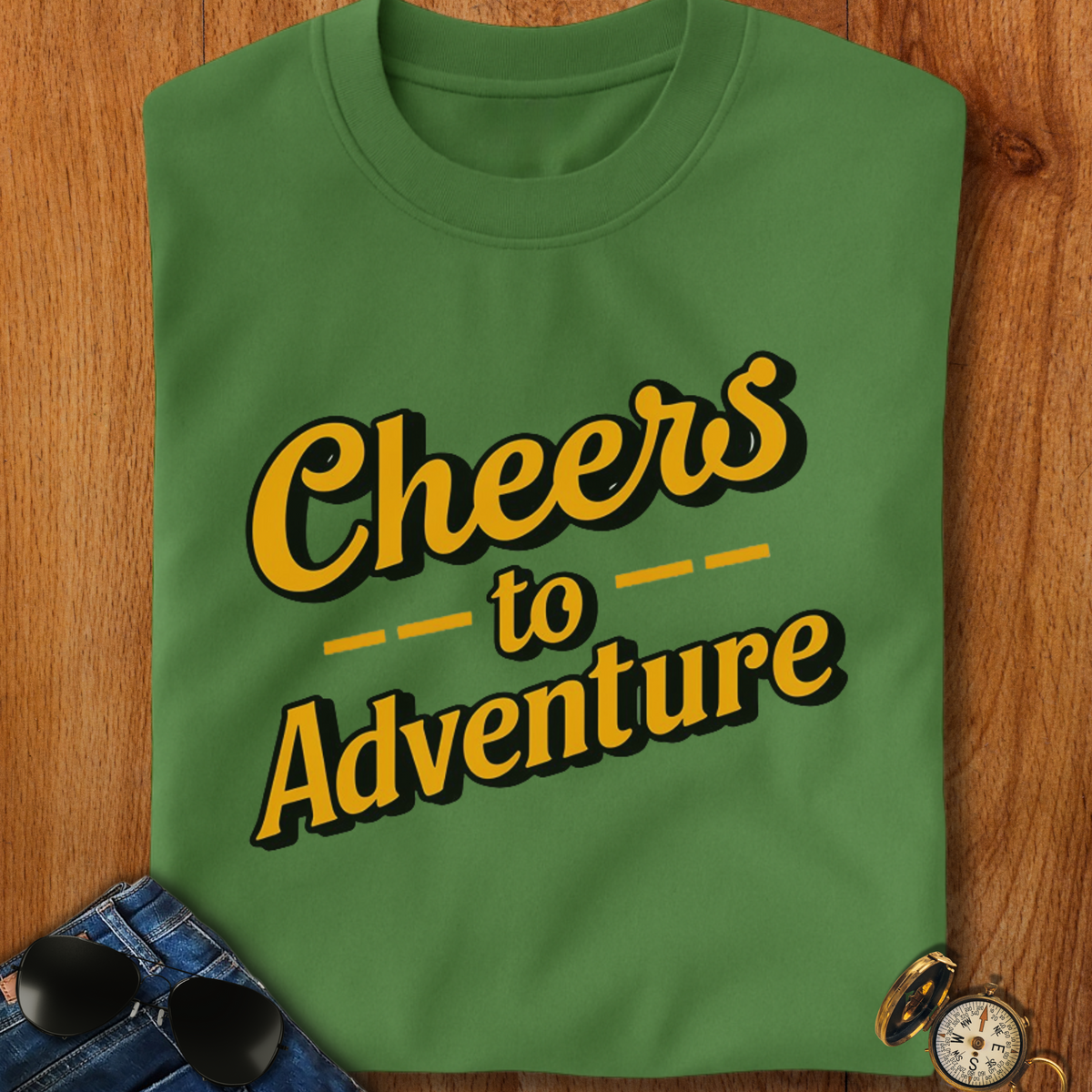 Cheers to Adventure T-Shirt