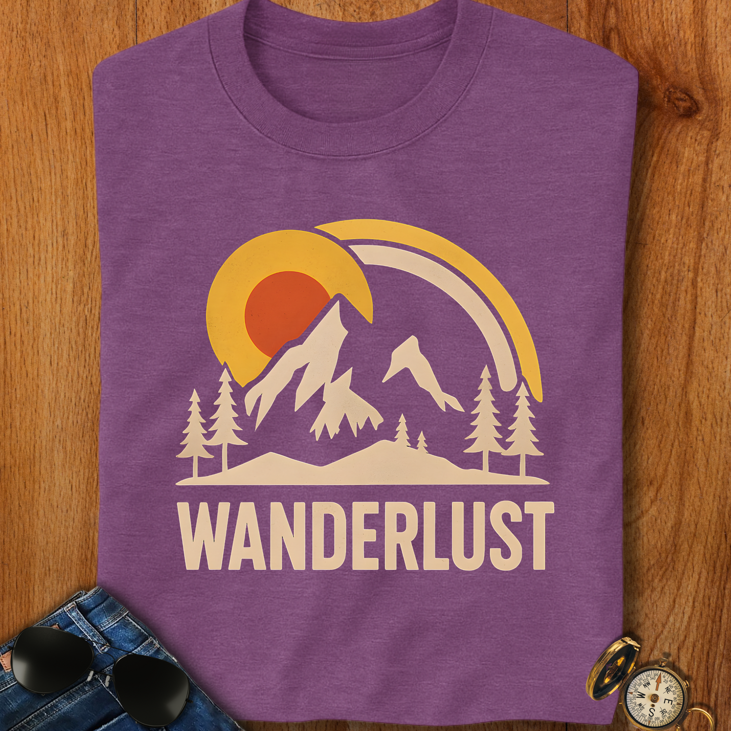Wanderlust Backpacking T-Shirt