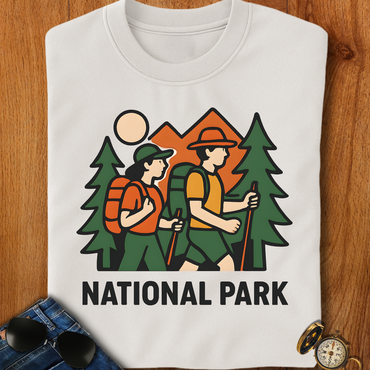 National Park Backpacking T-Shirt
