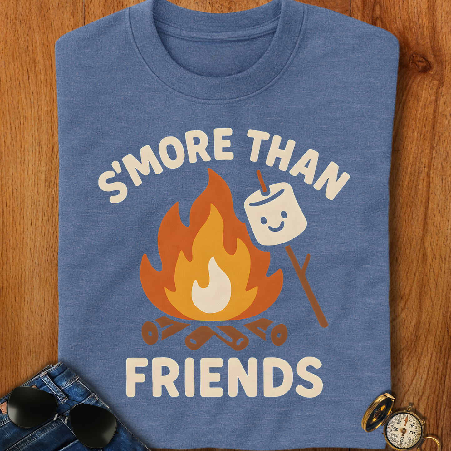S'more Than Friends Camping T-Shirt