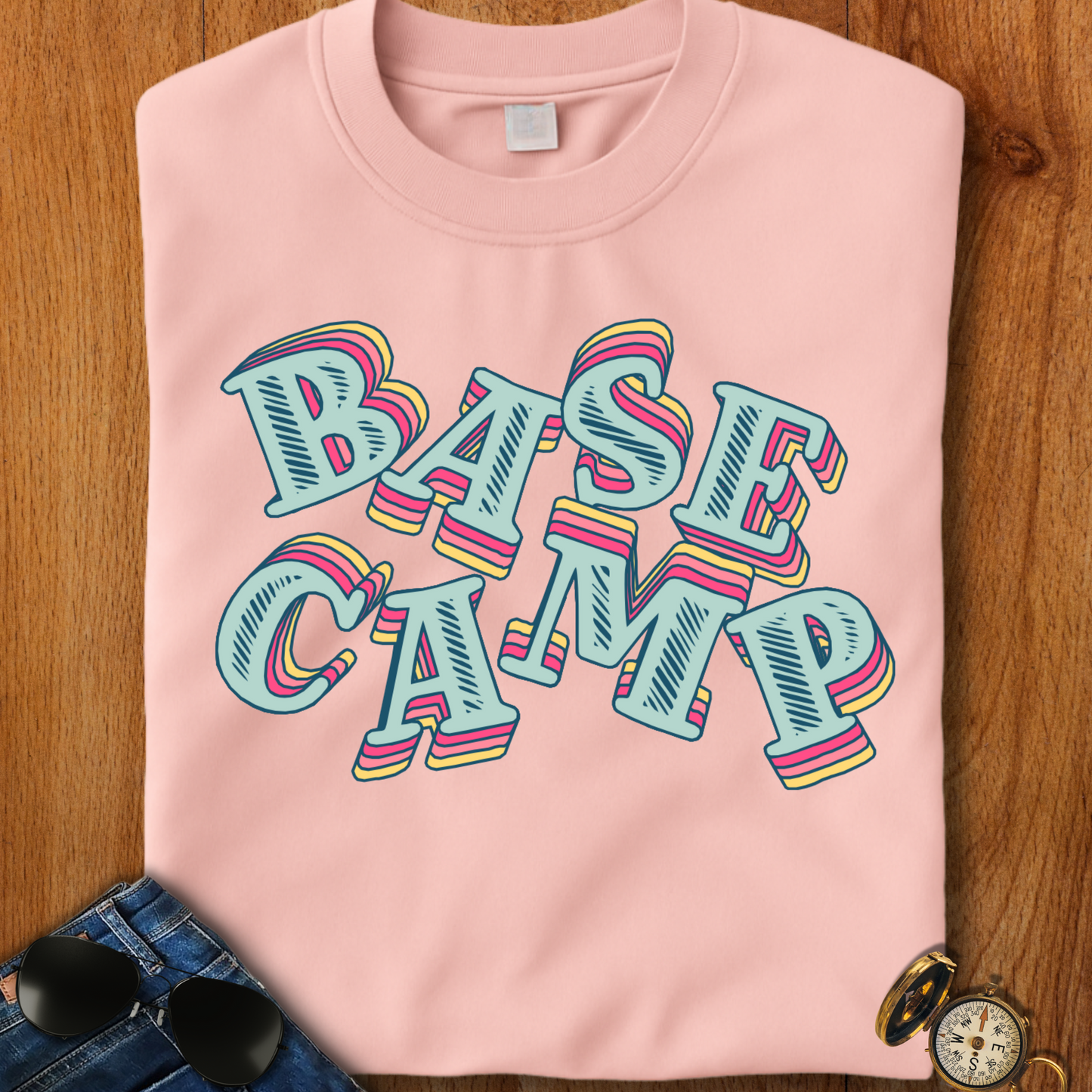 Base Camp Camping T-Shirt