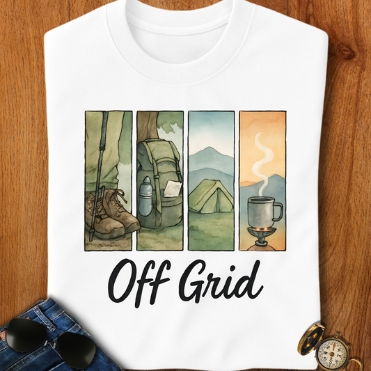 Off Grid Backpacking T-Shirt