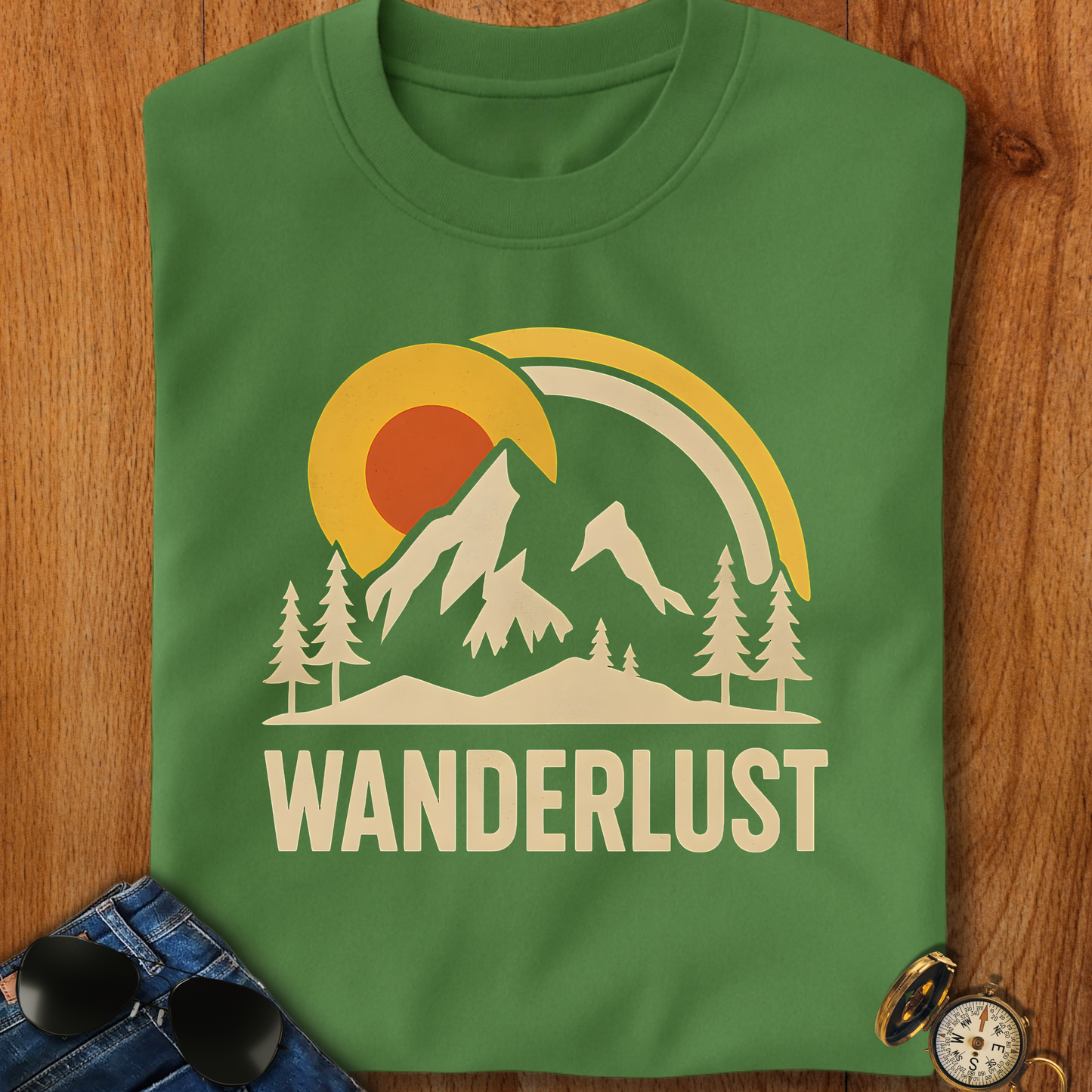 Wanderlust Backpacking T-Shirt