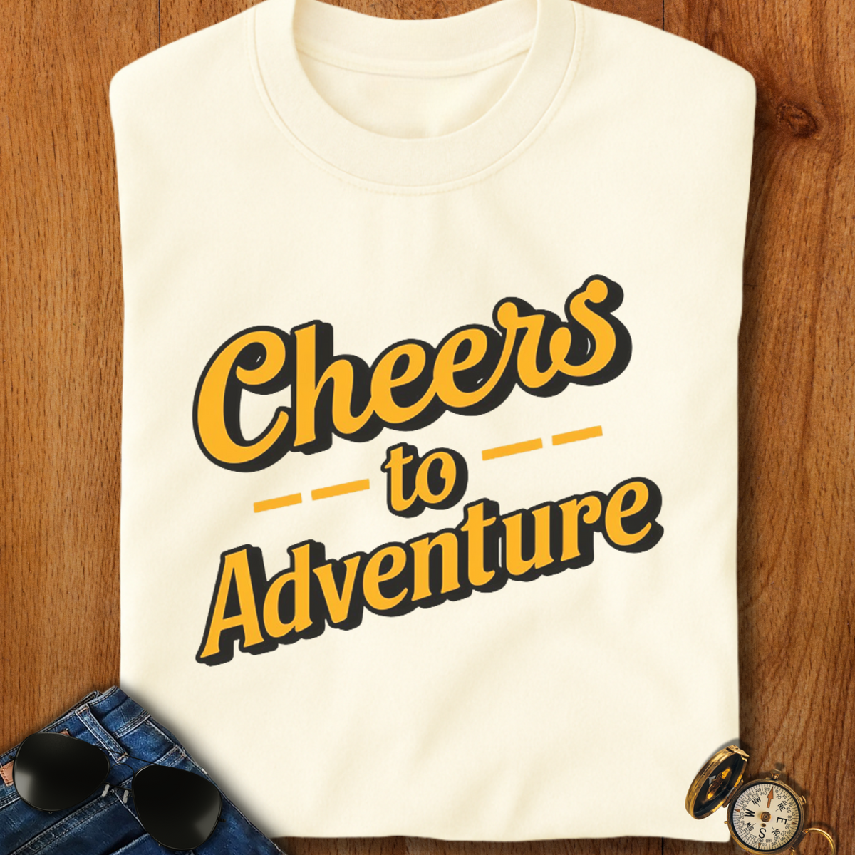 Cheers to Adventure T-Shirt