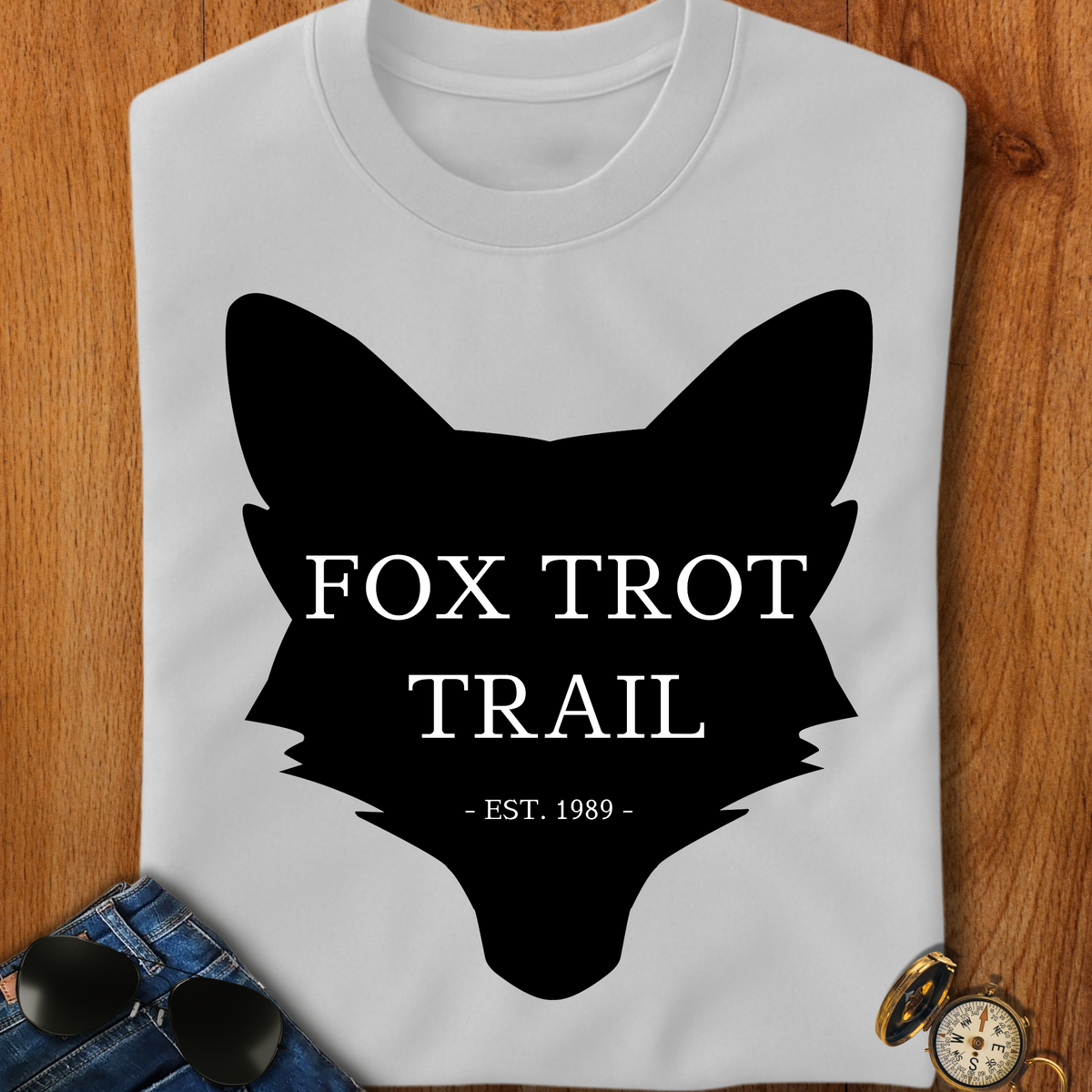 Fox Trot Trail Hiking, Camping, Backpacking T-Shirt