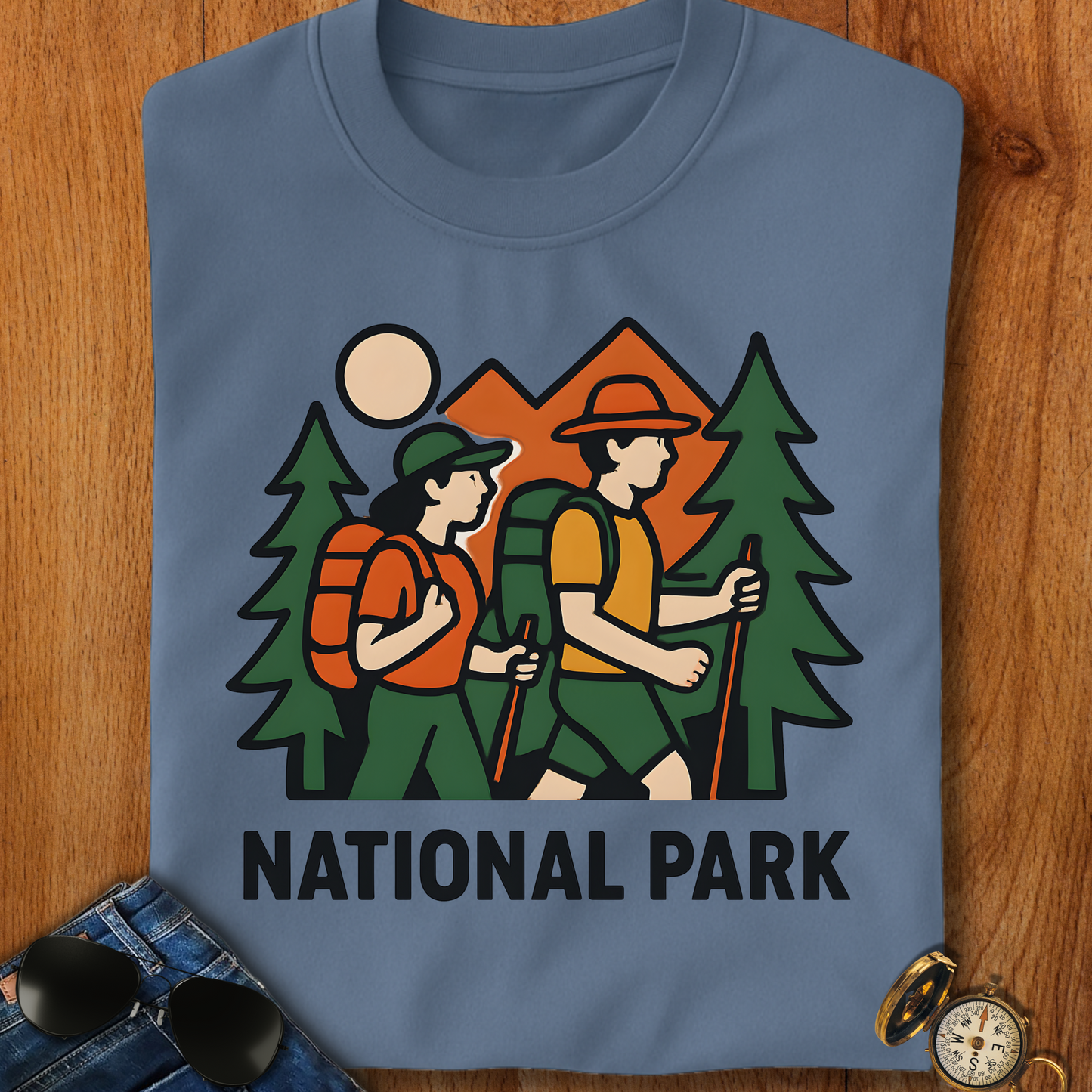 National Park Backpacking T-Shirt