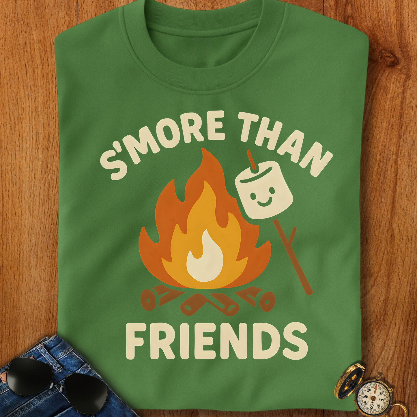 S'more Than Friends Camping T-Shirt