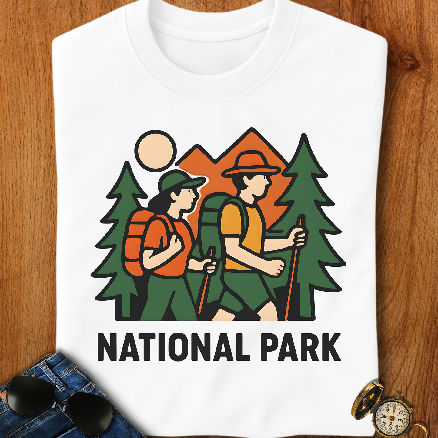National Park Backpacking T-Shirt