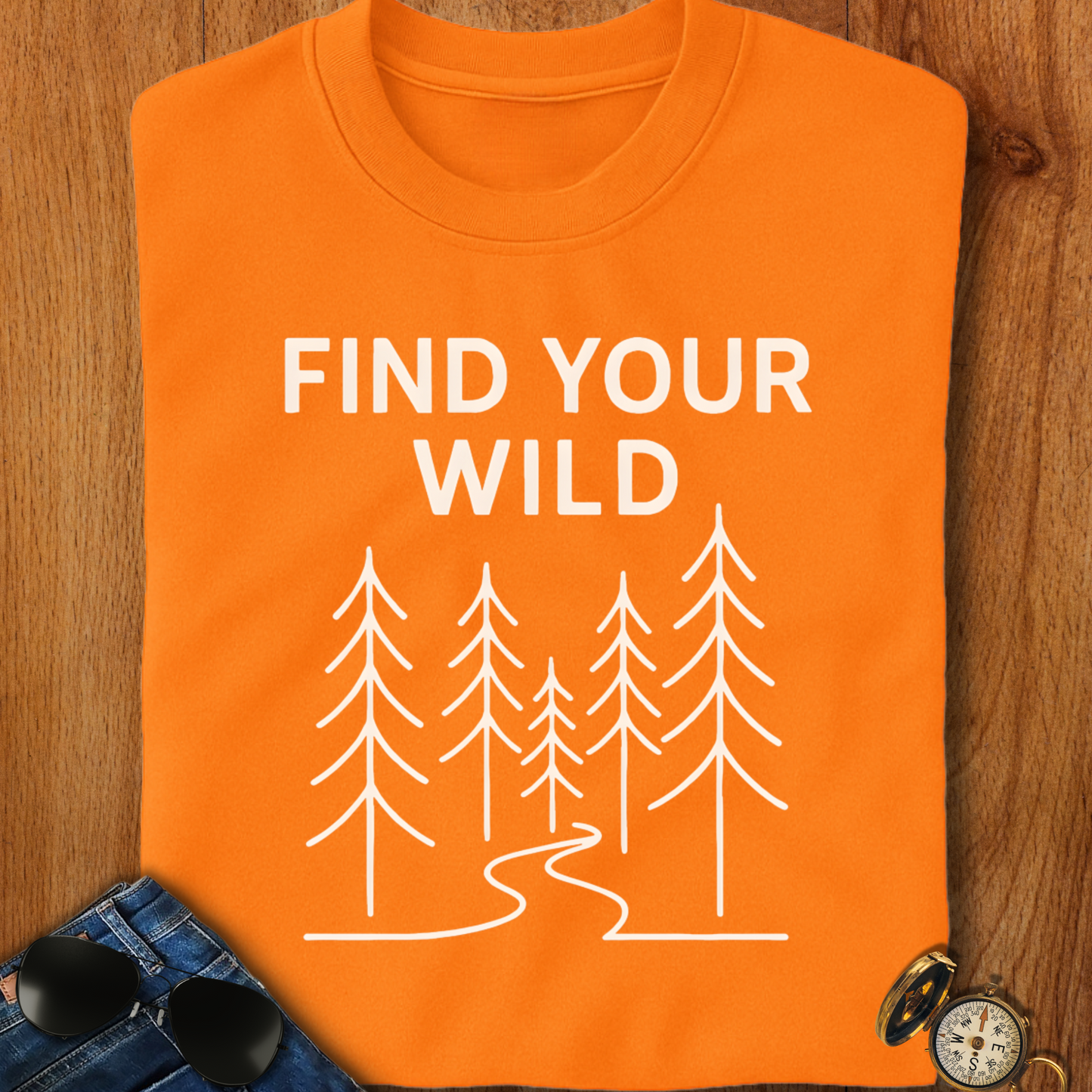 Find Your Wild Camping T-Shirt