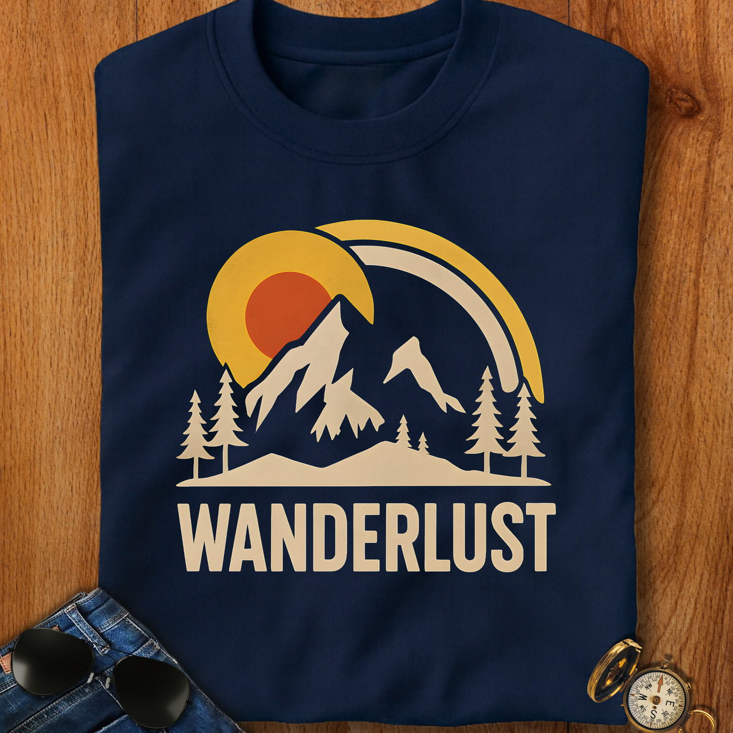 Wanderlust Backpacking T-Shirt