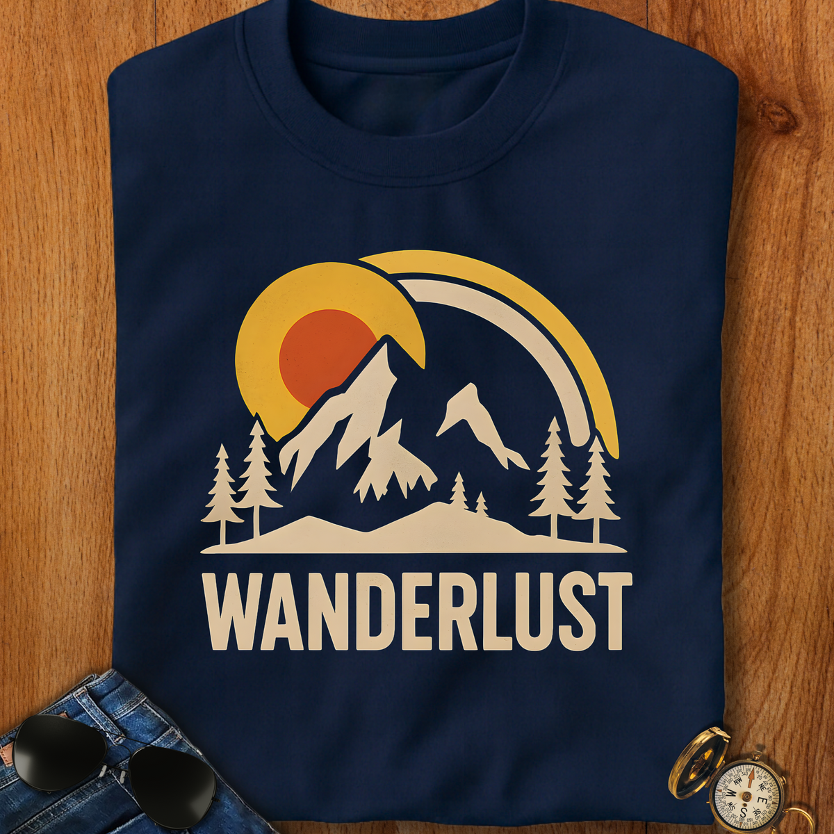 Wanderlust Backpacking T-Shirt
