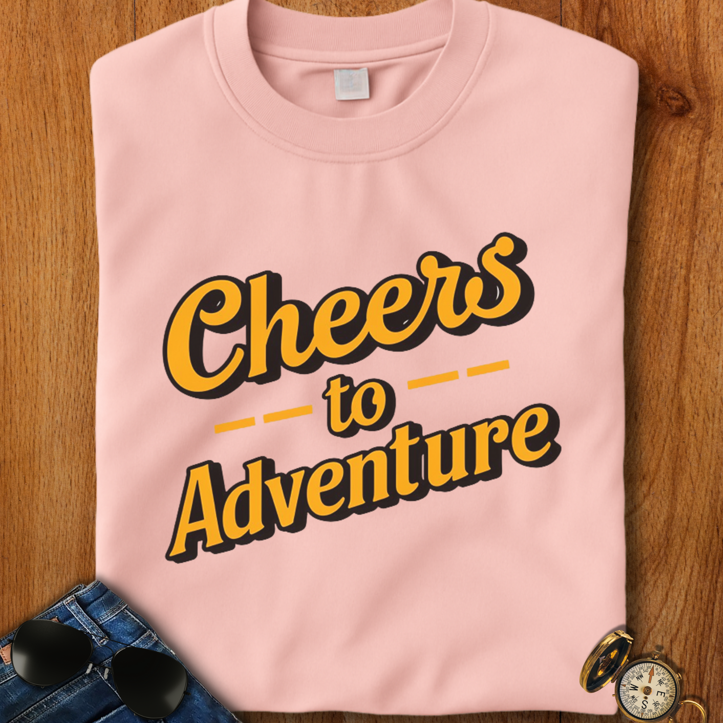 Cheers to Adventure T-Shirt
