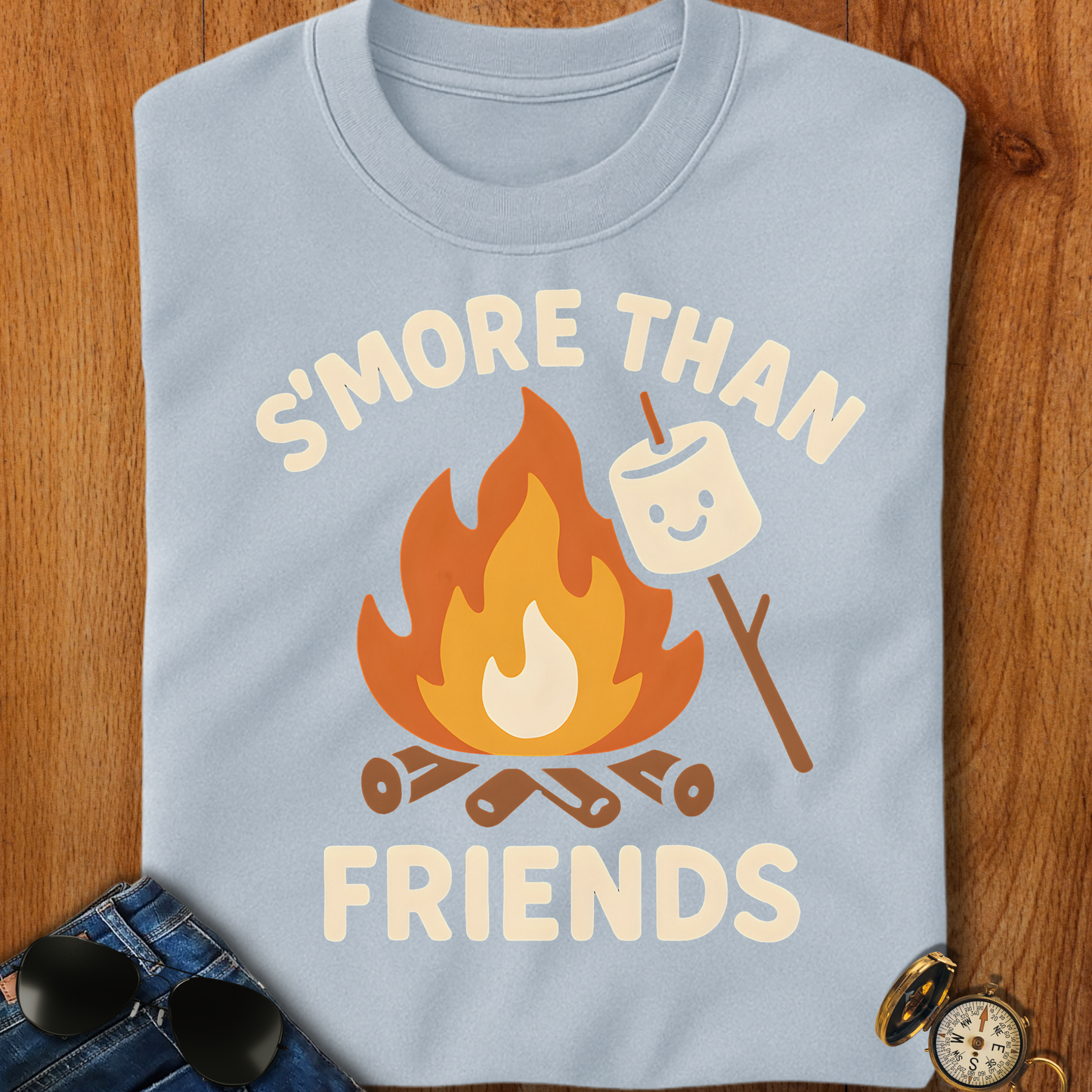 S'more Than Friends Camping T-Shirt