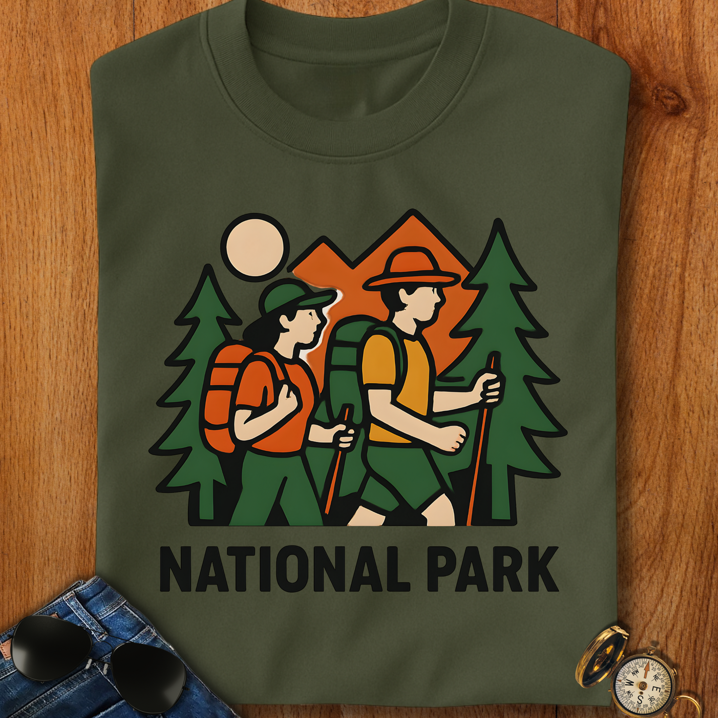 National Park Backpacking T-Shirt