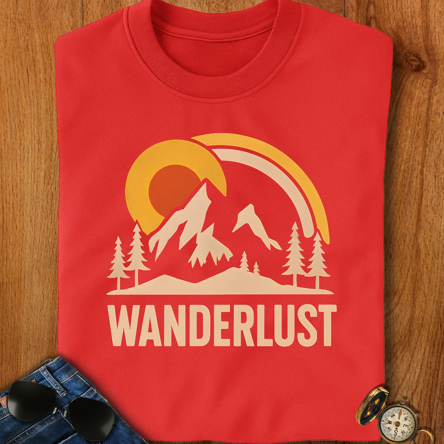 Wanderlust Backpacking T-Shirt