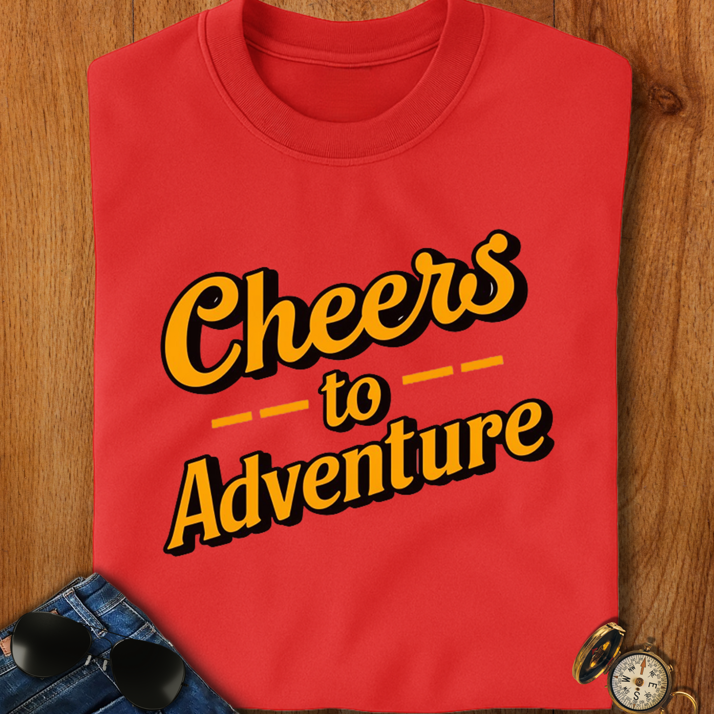Cheers to Adventure T-Shirt
