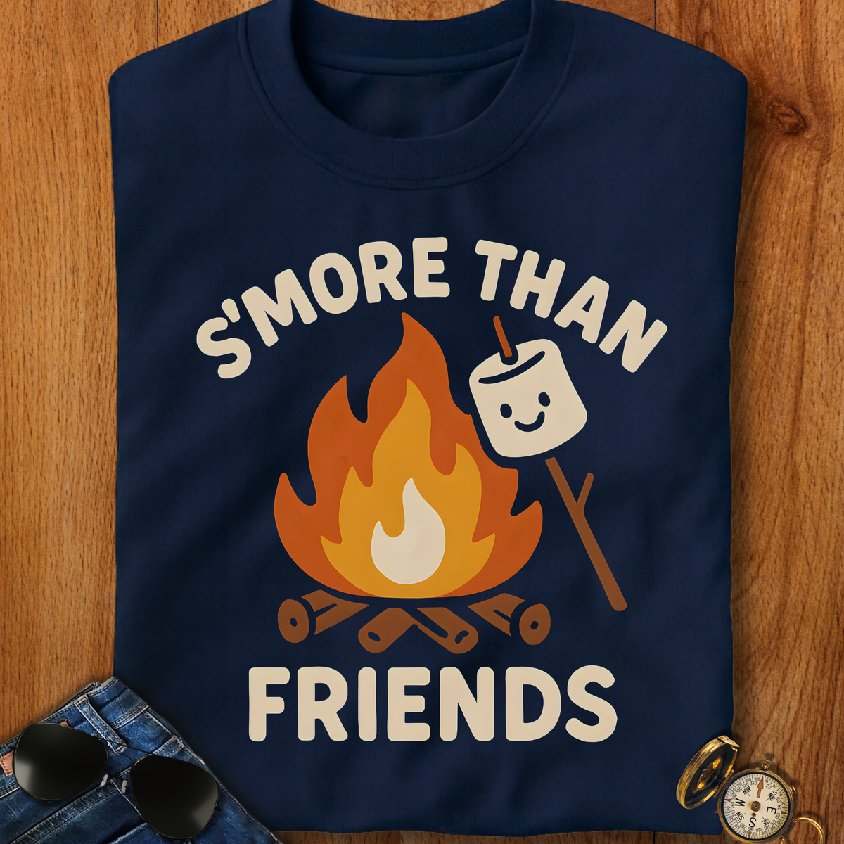 S'more Than Friends Camping T-Shirt