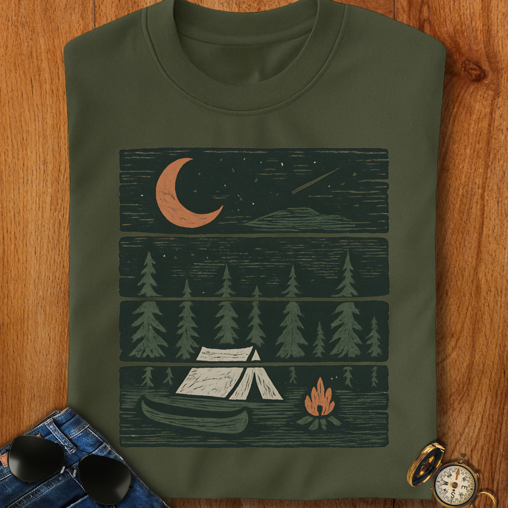 Wilderness Carved Camping T-Shirt