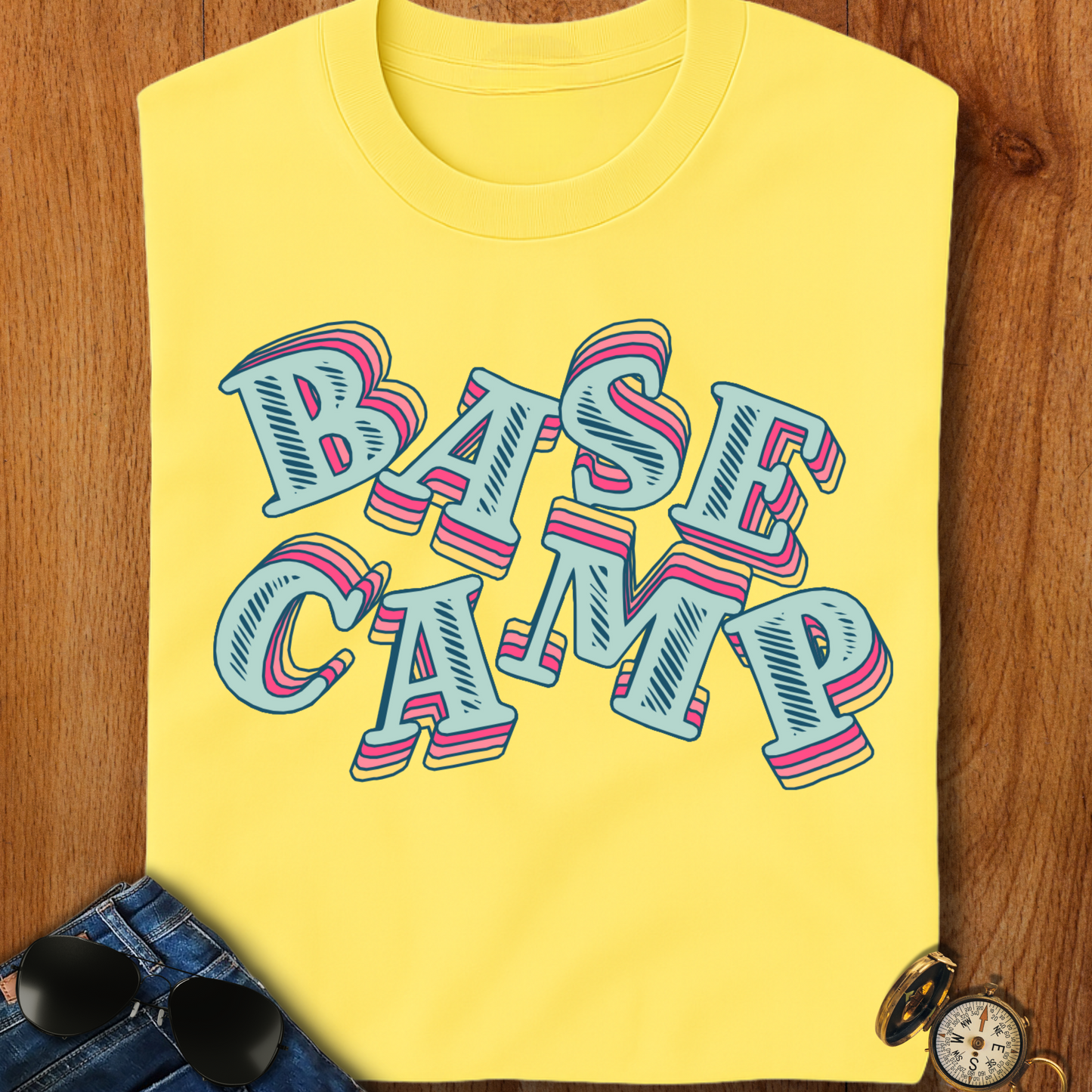 Base Camp Camping T-Shirt