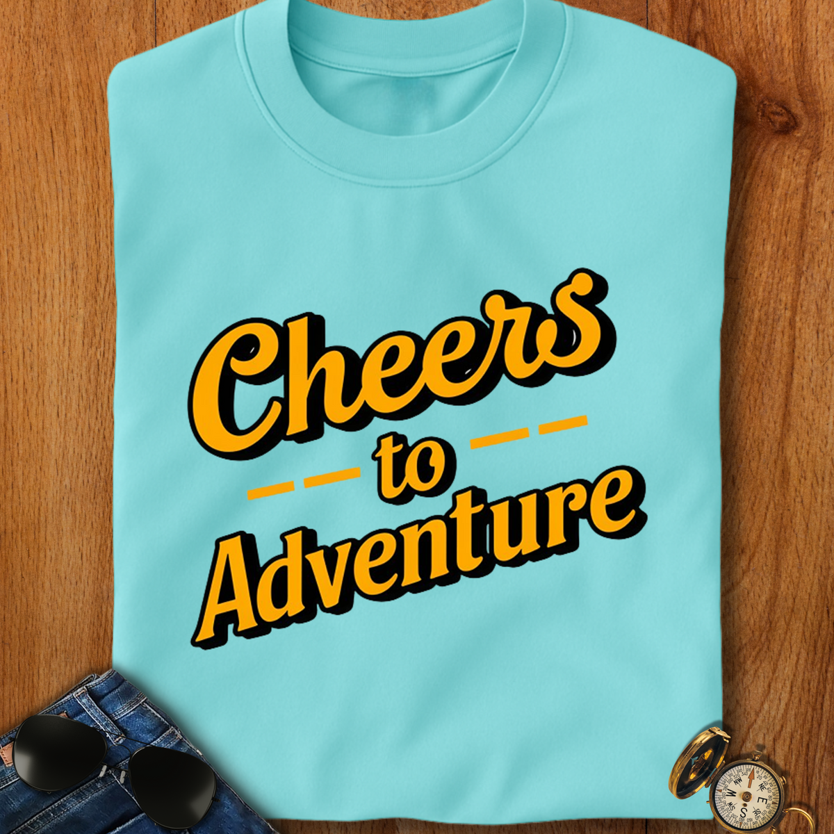 Cheers to Adventure T-Shirt